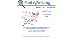 Desktop Screenshot of pantrynet.org